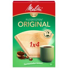 Kaffeefilter 1x4 ungebleicht 80Stück von Melitta