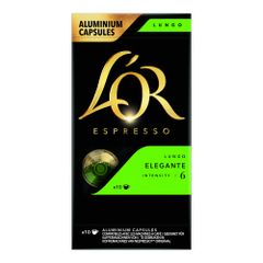 Espresso Lungo Elegante Kapsel 10ct - 10er Vorteilspack von L'or