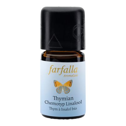 Bio Thymian Chemotyp Linalool bio 5ml von Farfalla