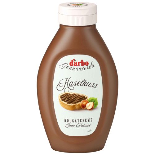 Darbo Haselkuss Nougatcreme 320g Dosierflasche