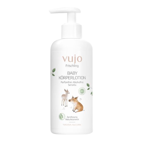 Organic baby body lotion 200ml - value pack of 6 from Vujo Frischling