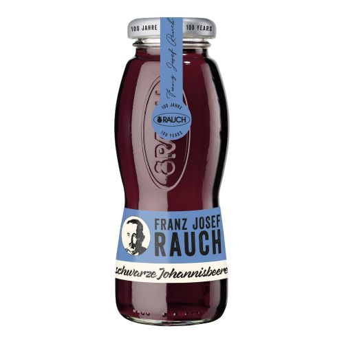 Blackcurrant juice 200ml - value pack of 24 from Rauch