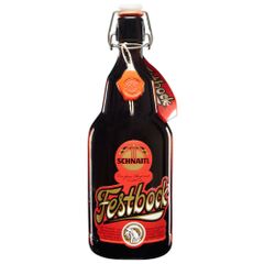 Festbock Bier 2 l - Mühlviertler Aromahopfen - satte Beinsteinfarbe - fruchtig - Melanoidin-Malz - Bockbier von Brauerei Schnaitl
