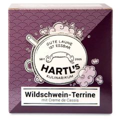 Wildschwein-Terrine mit Creme de Cassis 100g - Fertiggericht von Hartls Kulinarikum