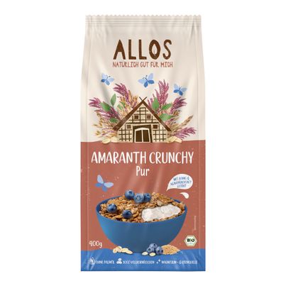 Bio Amaranth Crunchy Pur 400g - 6er Vorteilspack von Allos