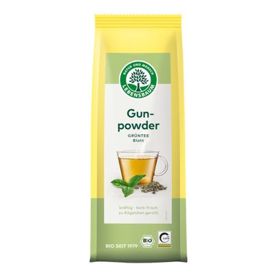 Bio Gunpowder Blatt 100g von Lebensbaum