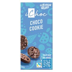 Bio Choco Cookie Schokolade 80g von iChoc