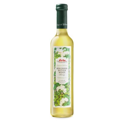 Darbo Fruchtsirup Holunderblüte-Minze Limited Edition 500ml