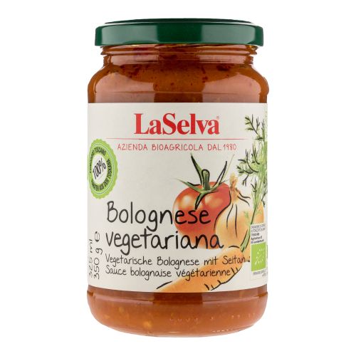 Organic Vegetarian Bolognese Seitan 350g - value pack of 6 from La Selva