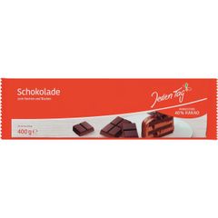 Baking and cooking chocolate 400g from Jeden Tag