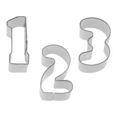 Cookie cutter set numbers 0-9 from Westmark