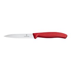 Victorinox Gemüsemesser rot Mittelspitz und Wellenschliff 10 von Victorinox