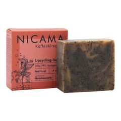 Bio Upcycling-Seife Kaffeekirsche 100g - 6er Vorteilspack von Nicama