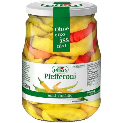 efko Pfefferoni mild-fruchtig 720ml
