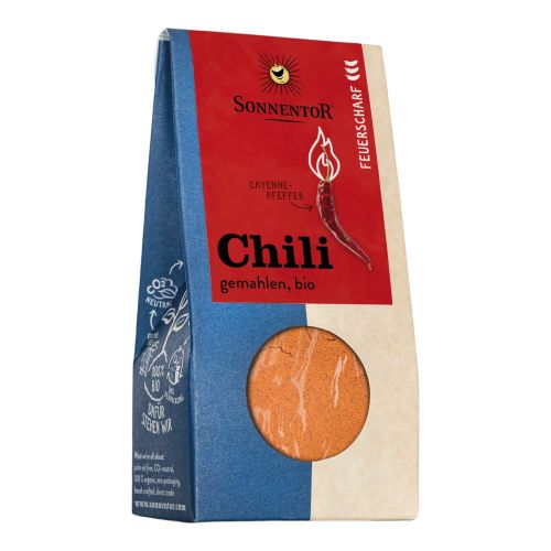 Bio Chili feuerscharf gemahlen 40g