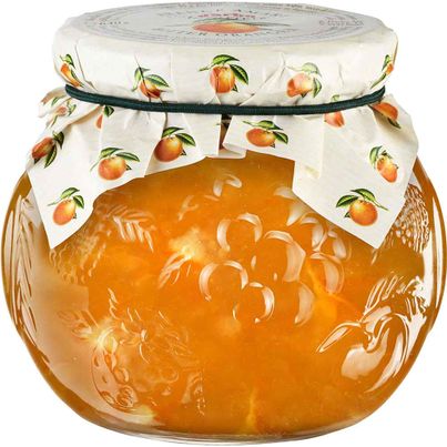 Darbo Naturrein Bitter Orangen Marmelade Schalen grob geschnitten 640g