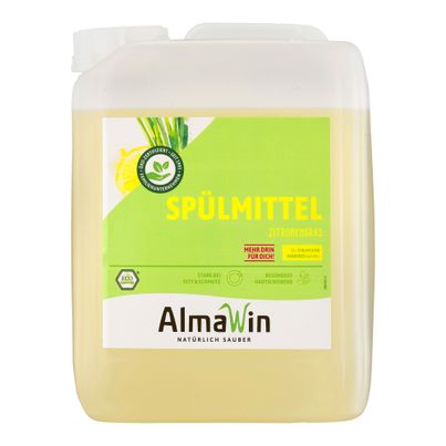 Bio Spülmittel Zitronengras 5000ml von Almawin