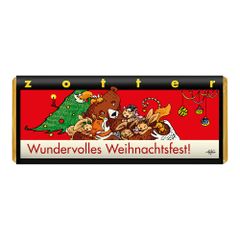 Bio Wundervolles Weihnachtsfest! 70g - 10er Vorteilspack von Zotter