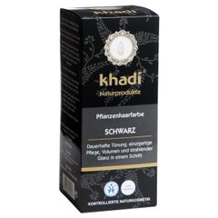 Bio Pflanzenhaarfarbe schwarz 100g