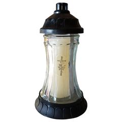 Glas-Königslicht Rose+Kreuz 1ct - 8er Vorteilspack von Ambrosius