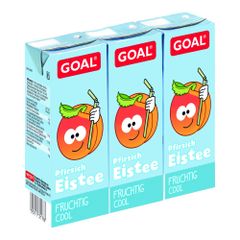Eistee Pfirsich 30200ml - 9er Vorteilspack von Goal