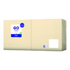 Servietten cream 3lg 33x33 250ct von Duni