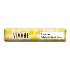 Bio Lemon Cheesecake Riegel 40g - 18er Vorteilspack von Vivani