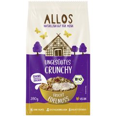 Bio Ungesüßtes Crunchy Frucht Nuss 350g - 5er Vorteilspack von Allos