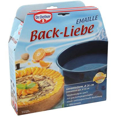 Dr. Oetker Garantieform mit Hebeboden Ø26x7,5cm