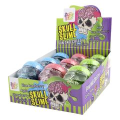 Skull Slime 100g - 9er Vorteilspack von Sweet'n Fun