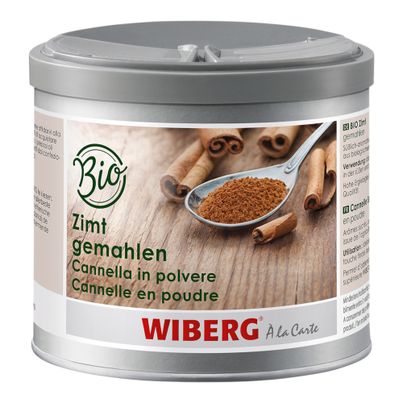 Organic cinnamon about 245g 470ml from Wiberg