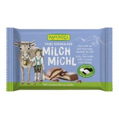 Bio Milch Michl Schokolade HIH 100g - 12er Vorteilspack von Rapunzel Naturkost