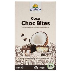 Bio Coco Choc Bites 60g - 10er Vorteilspack von Govinda