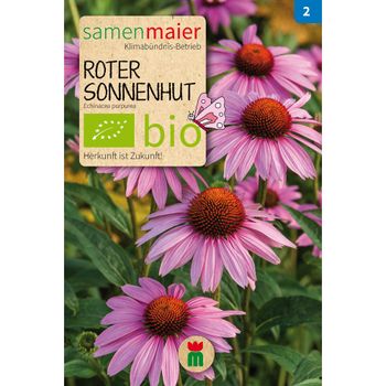 Bio Roter Sonnenhut - Saatgut für zirka 15 Pflanzen