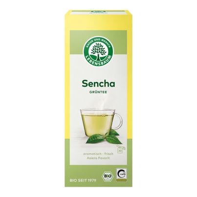 Bio Sencha Grüntee 20x15g - 12er Vorteilspack von Lebensbaum
