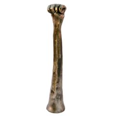 Handgeschmiedete Skulptur "Kampfgeist" 