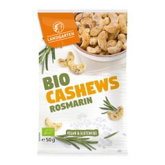 Bio Cashews Rosmarin 50g - 10er Vorteilspack von Landgarten