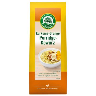 Bio Kurkuma-Orange Porridge-Gewürz 50g von Lebensbaum