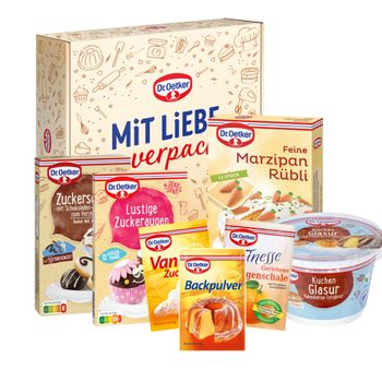Dr. Oetker Rezept-Set Mit Liebe verpackt Oster Muffins