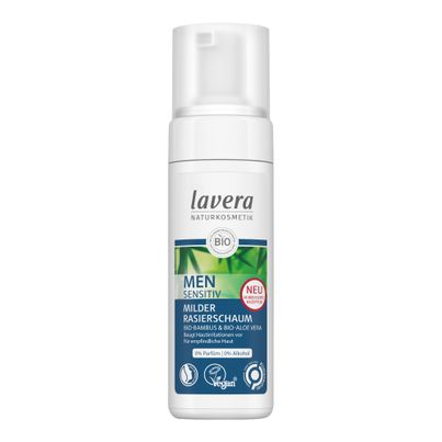 Bio Men milder Rasierschaum 150ml von Lavera Naturkosmetik