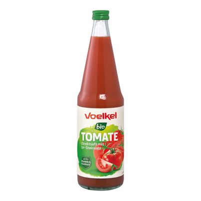 Bio Tomatensaft m. Ur-Steinsalz MW 700ml - 6er Vorteilspack von Voelkel