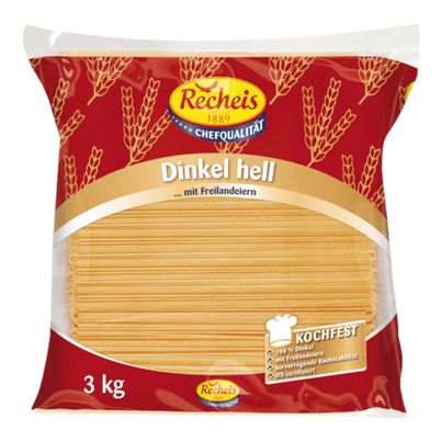 Recheis spag 2-egg spaghetti Hell 3000g
