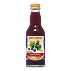 Bio Schwarzer Johannisbeersaft MW 200ml - 12er Vorteilspack von Beutelsbacher