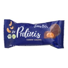 Bio Cashew Choc Caramel Pralinis 46g - 12er Vorteilspack von Lini's Bites