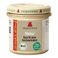 Bio Natur Aufstrich 135g - 6er Vorteilspack von Zwergenwiese