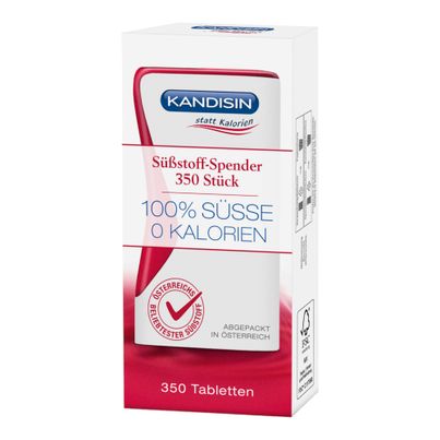 Sweetener tablet table box 350 pieces from Kandisin