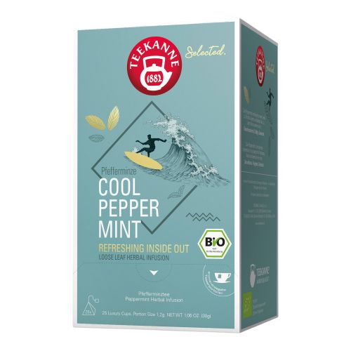 Bio Cool Peppermint 25 Beutel von Teekanne