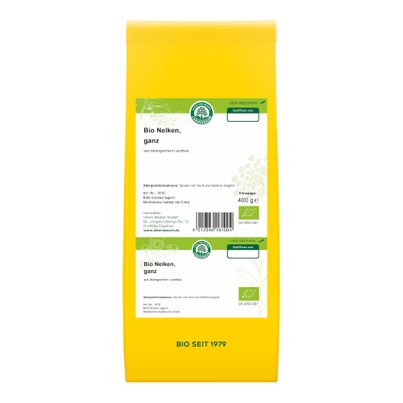 Bio Nelken ganz 500g - Einzelgewürz von Lebensbaum