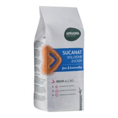 Bio Sucanat Vollrohrzucker 800g - 5er Vorteilspack von Naturata