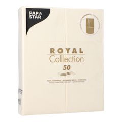 Bestecktaschen champagner 50ct von Papstar